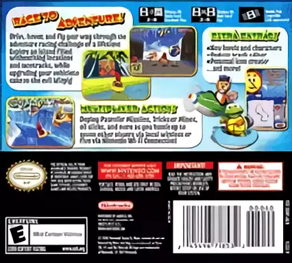 Image n° 2 - boxback : Diddy Kong Racing DS